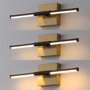 Makena Modern Minimalist Dimmable Integrated LED Metal Wall Sconce